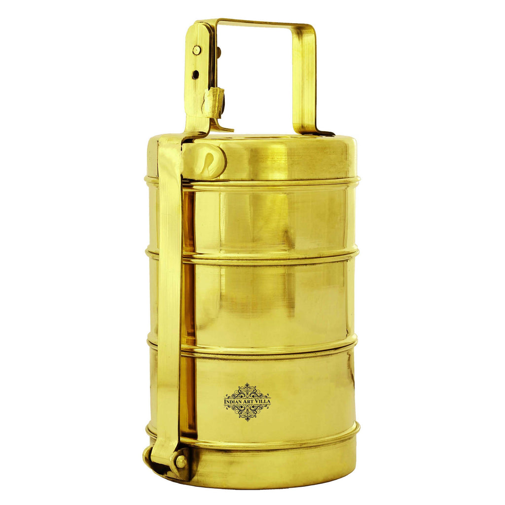 Brass Lunch Box