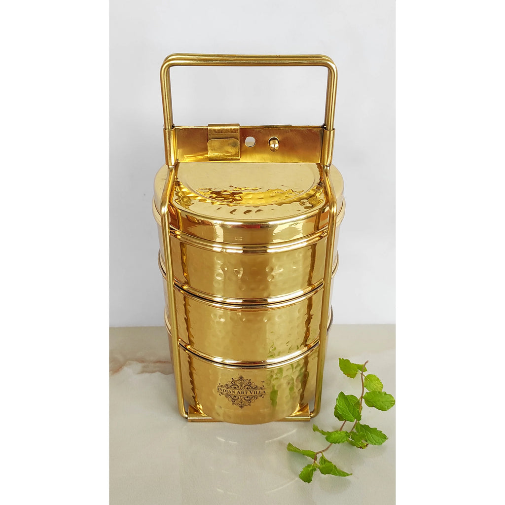 Brass Lunch Box