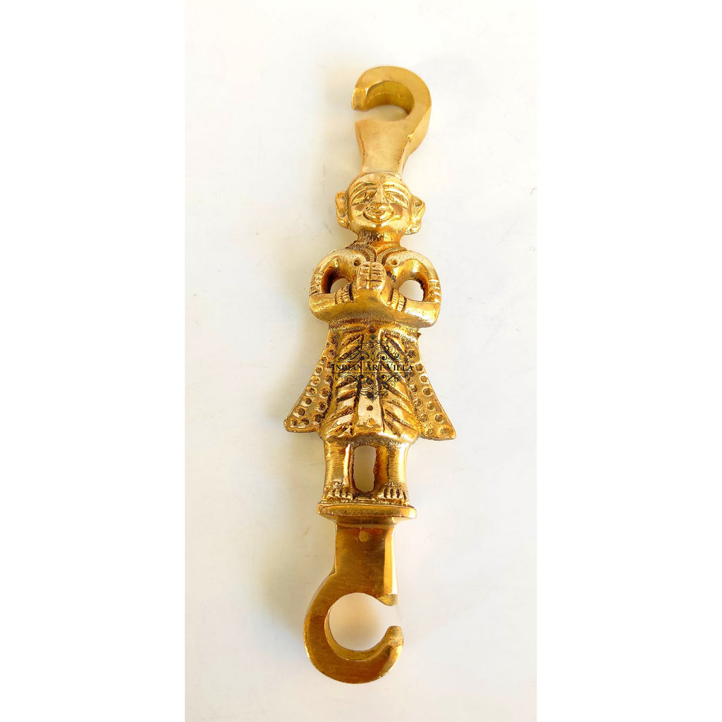 Indian Art Villa Brass Chain, Men Guard Design Chain, Home Décor Item