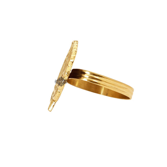 Designer Brass Napkin Ring Decoration For Dining Table Setting