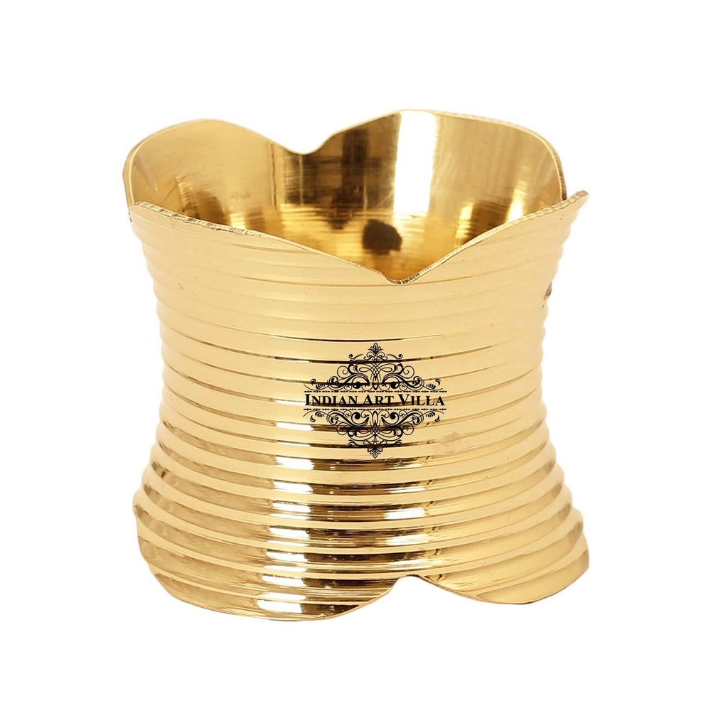 Indian Art Villa Designer Brass Napkin Ring Decoration For Dining Table Setting Diameter:- 2" Inch, Gold