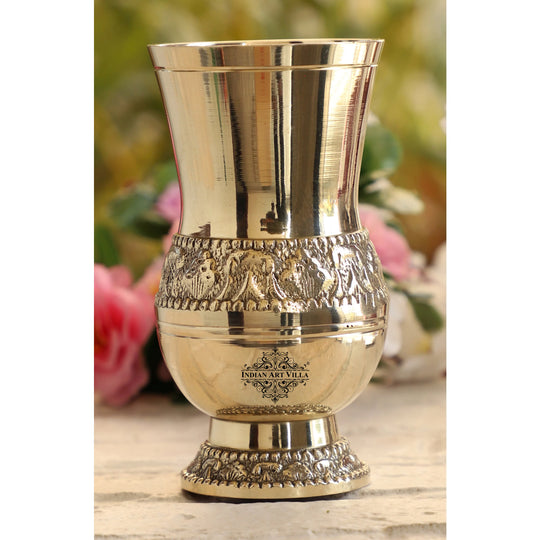 Mughlai Pital glass by Indian Art Villa best for office gifting Diwali events or luxury client appreciation hampers