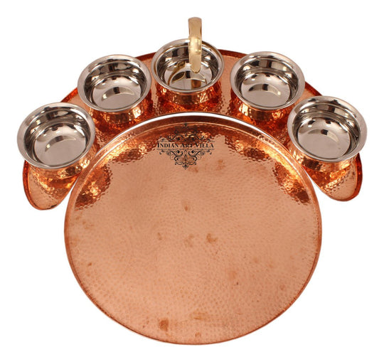 Copper plate with Bowl