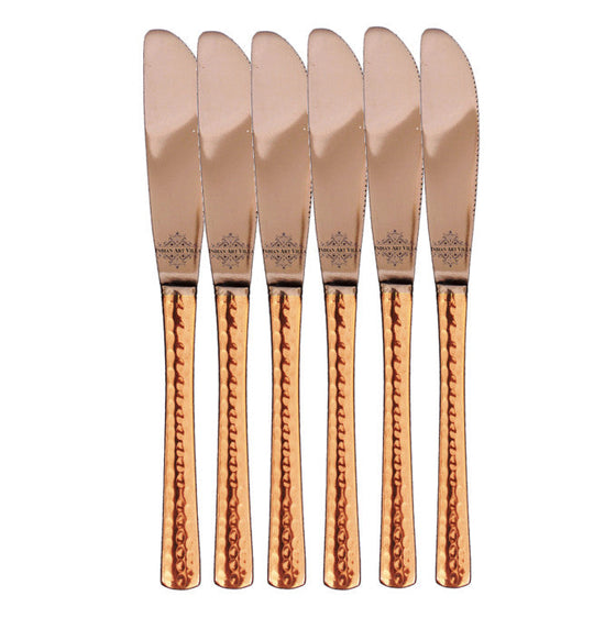 Steel copper knife