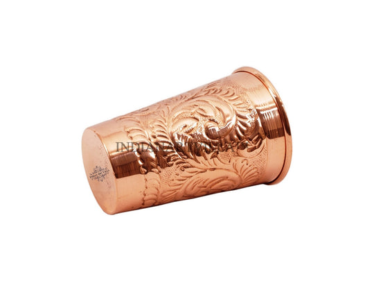 Copper water glass handmade India
