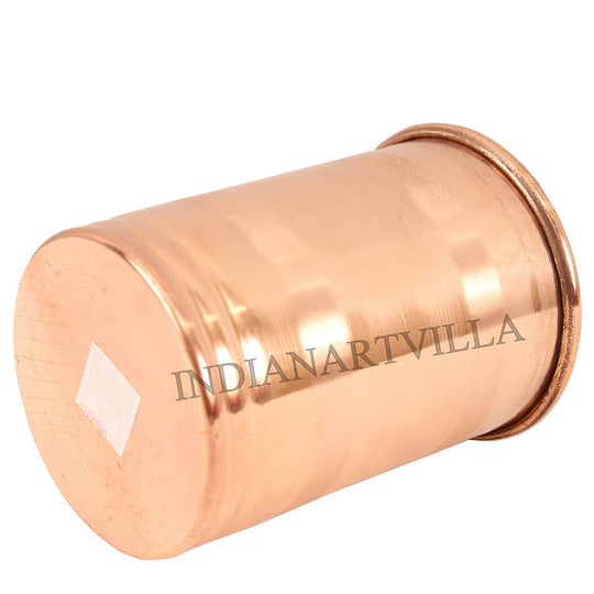 Hammered copper vessel elegant finish