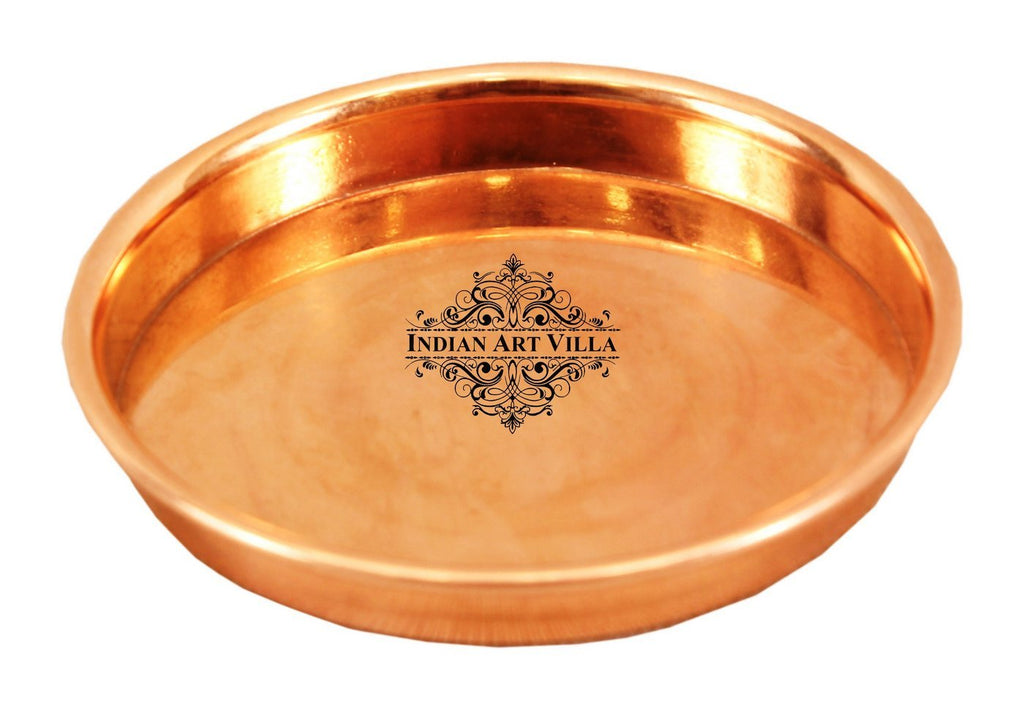 Indian Art Villa Copper Handmade New Lid For Glass Tumbler