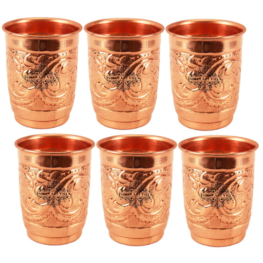 Handmade copper tumbler stylish look