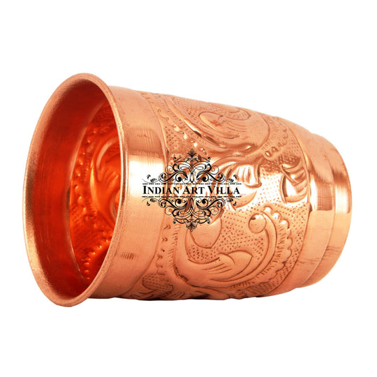 Copper glass for healthy water intake