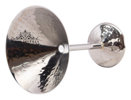 Pure Steel Hammered Design Champagne Cocktail Glass 250 ML