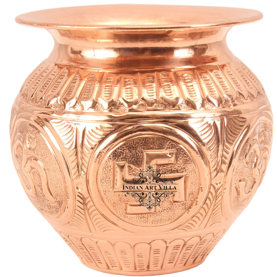 Copper Embossed lota