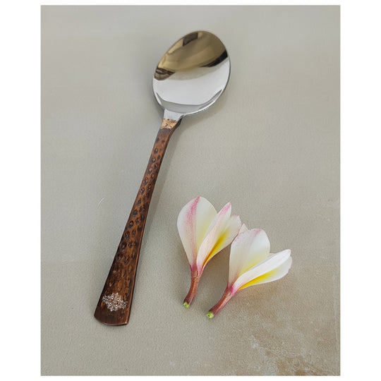 Tamba spoons set of 4 featuring ergonomic handles designed for comfortable feeding by indian art villa