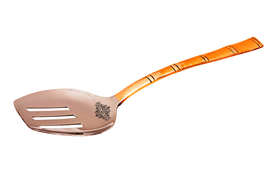 Pure Steel Copper Handmade Spatula Turner Spoon