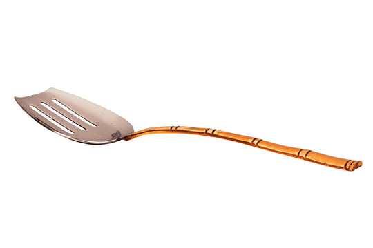 Pure Steel Copper Handmade Spatula Turner Spoon