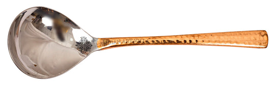 Pure Steel Copper  Hammer Design Serving Spoon, Serving Chaffing Dishes,