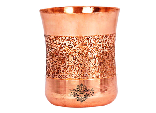 Copper tumbler for Ayurvedic drinking use