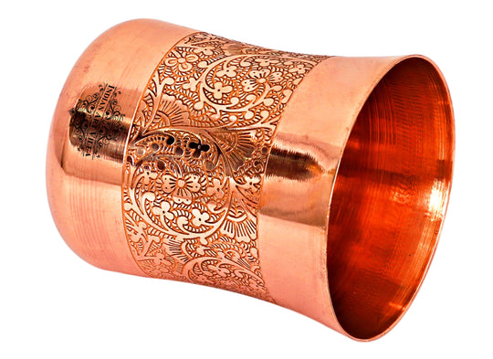 Copper water glass elegant design