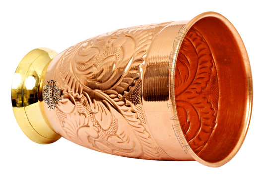 Copper hydration glass for healthy lifestyle