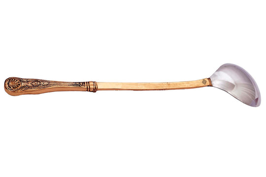 Pure Steel Copper Ladle Spoon, Serving Dishes Home Hotel Restaurant Tableware