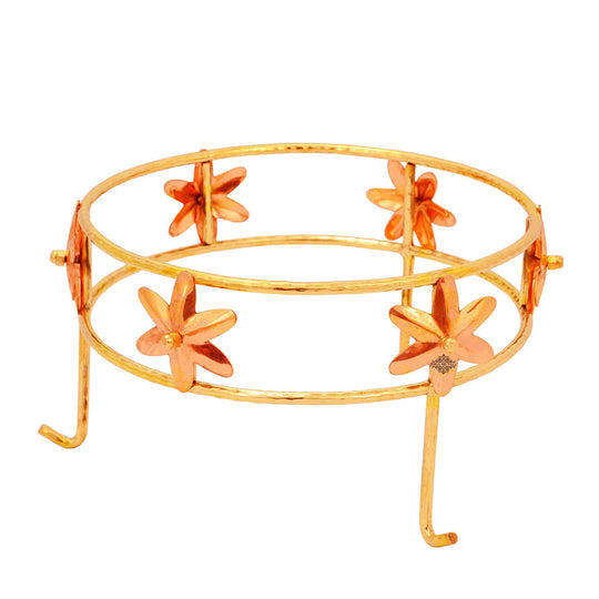 Copper water pot stand