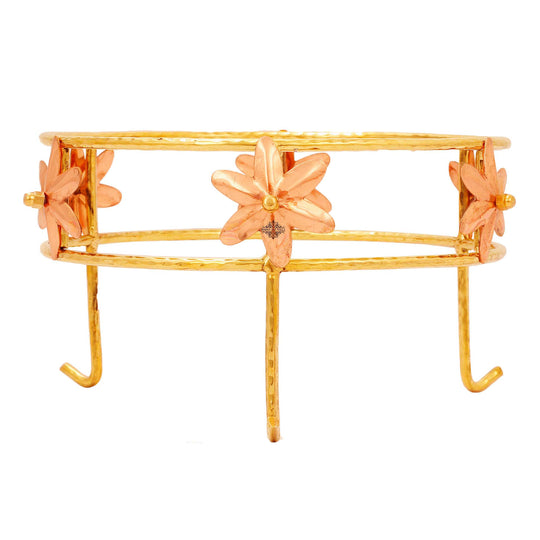 Copper water pot stand