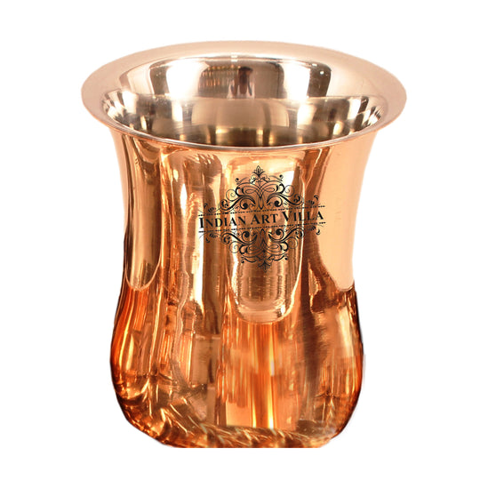 Ayurvedic copper glass for hydration therapy