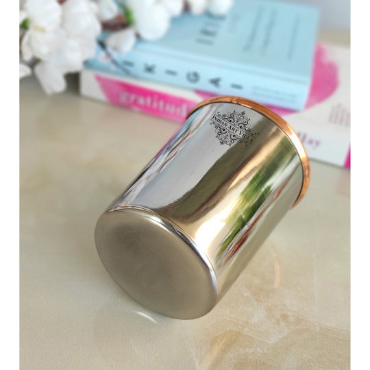 Steel Copper Plain Glass/Tumbler, Volume-250 ML