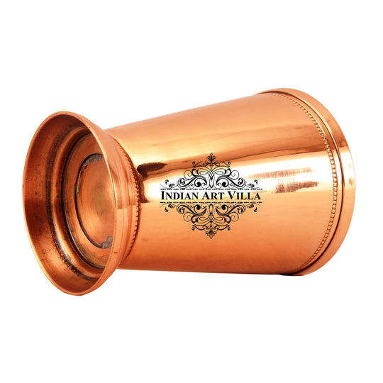 Copper water glass artisan premium