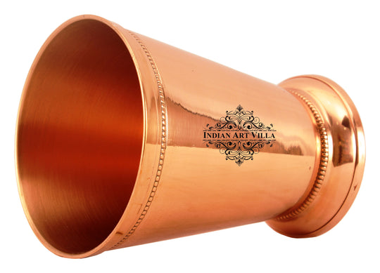 Copper tumbler elegant drinking use