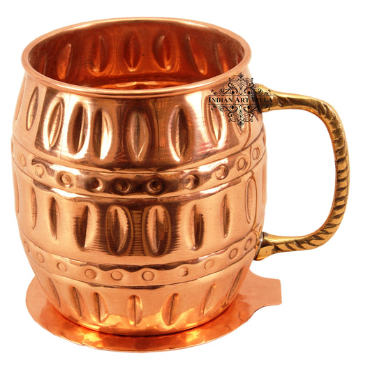 copper drinkware glass
