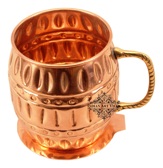 copper barware mug