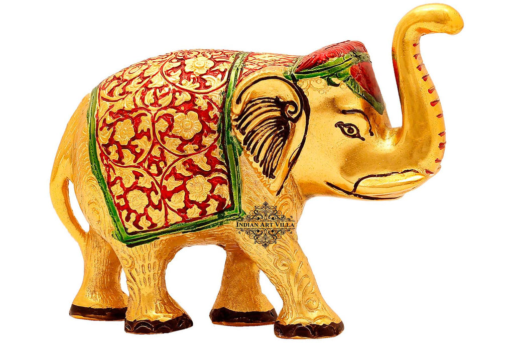 Indian Art Villa Elephant Showpiece For Home Decoration And Gift Purpose