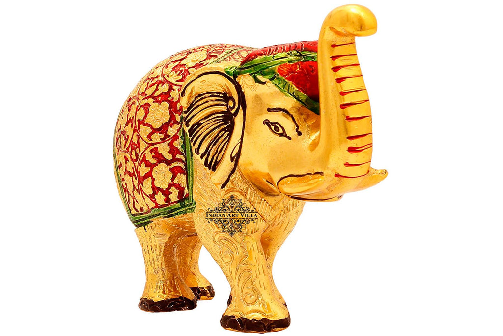 Indian Art Villa Elephant Showpiece For Home Decoration And Gift Purpose