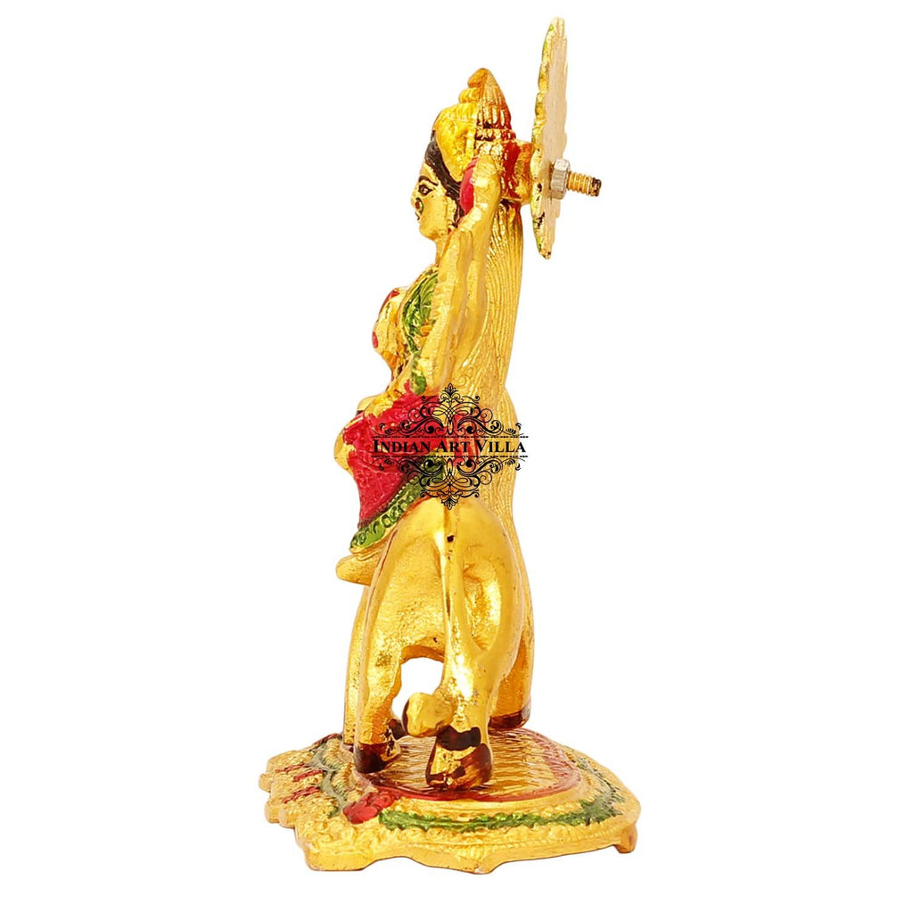Godess Durga Devi Idol Height:- 7" Inch Home Décor Room Décor Wall Decor Most Precious Possession