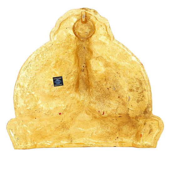 Lord Ganesha on singhasan side view — Indian Art Villa