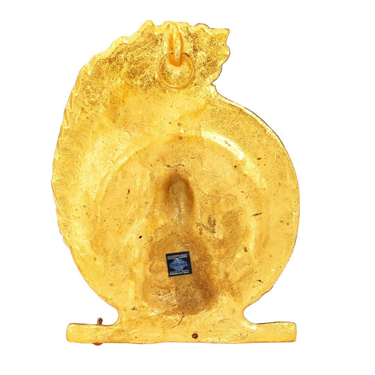 Morpankh design Lord Ganesha home decor side view — Indian Art Villa