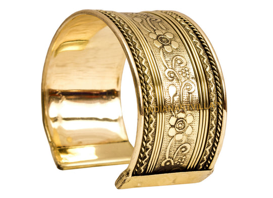 Brass Antique Traditional Kada Bracelet Bangle