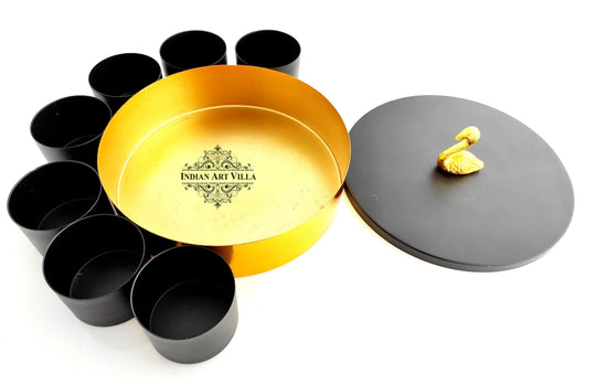 Masala Box with Black Lid