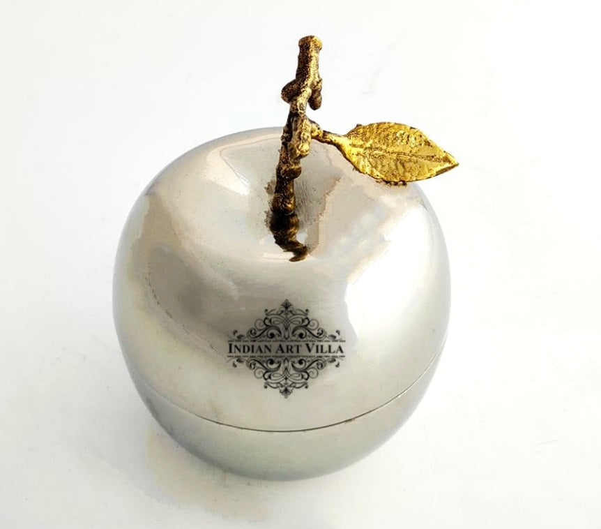 Indian Art Villa Fancy Apple Desgine Container,Dry Fruit Box, Marriage Gift & Multipurpose Uses