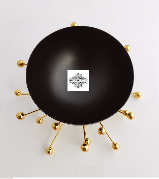 Dry Fruit Bowls With Brass Stand