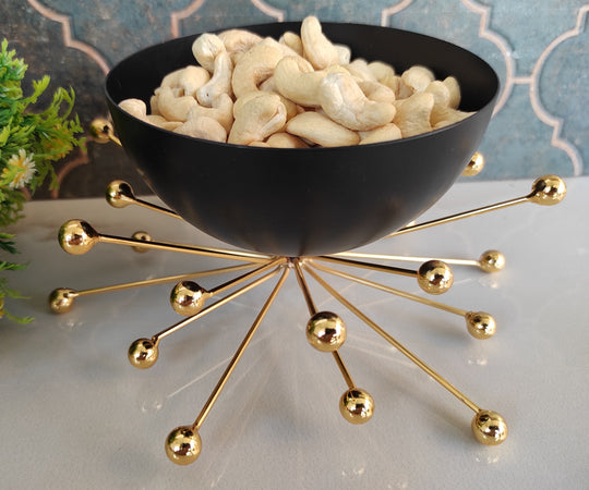 Dry fruit container Set With Wooden Tray