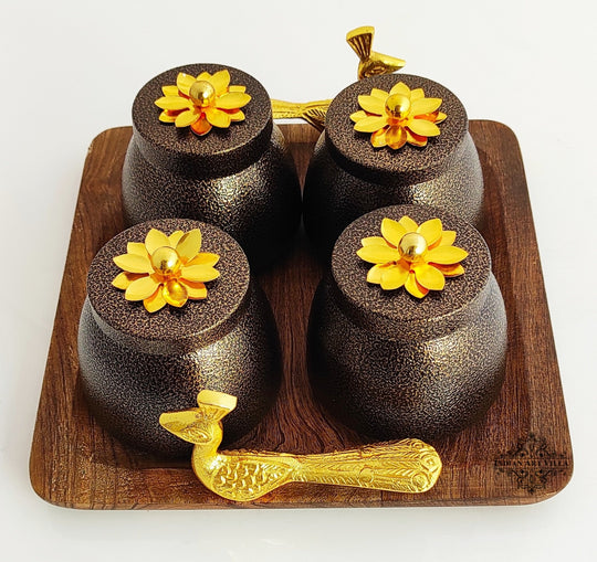Dry fruit container Set With Tray