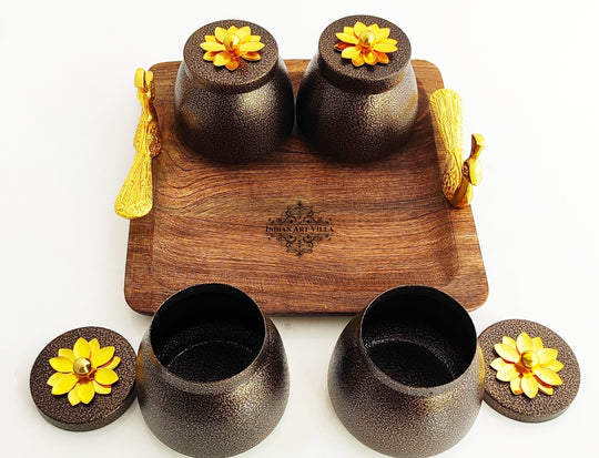 Dry fruit container Set With Tray
