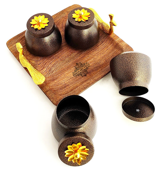 Dry fruit container Set With Tray