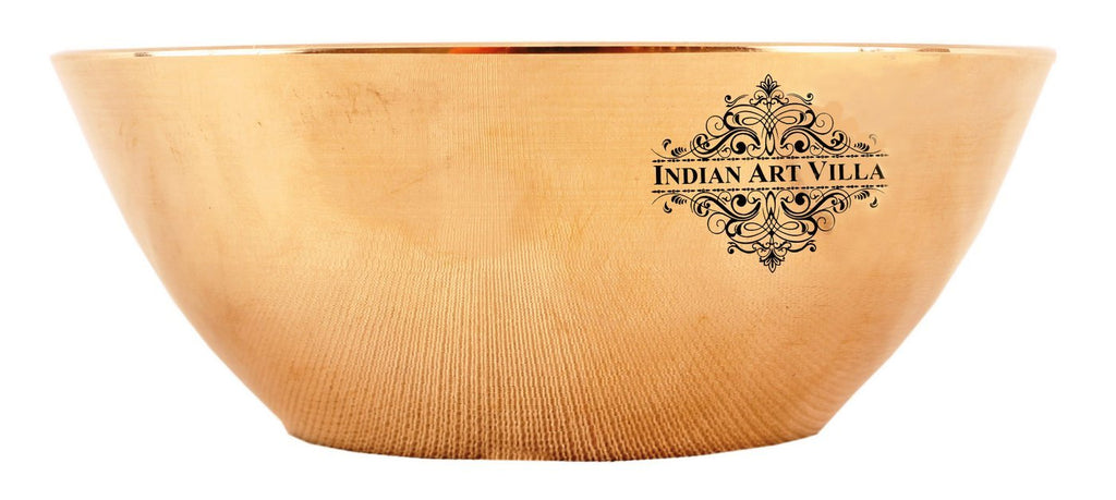 Indian Art Villa Bronze Handmade Bowl, Tableware, Dinnerware