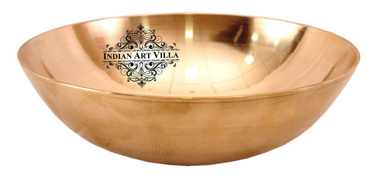 Bronze vessels are certainly recommended for daily use to cultivate a healthy lifestyle. The copper present in pure Kansa reduces inflammation and increases hemoglobin, whereas, the tin enhances food absorption and digestion. Bronze does not react with sour acidic food hence, it is the best metal to eat and cook in.