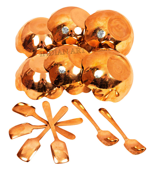 Bronze ice cream bow