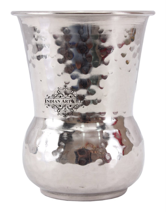 Pure Steel Hammered Design Mathat Glass