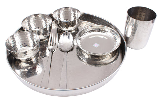 Steel Dinner Set