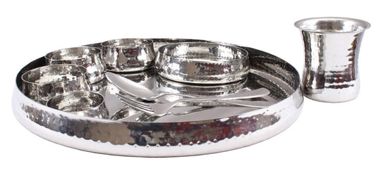 Steel Dinner Set